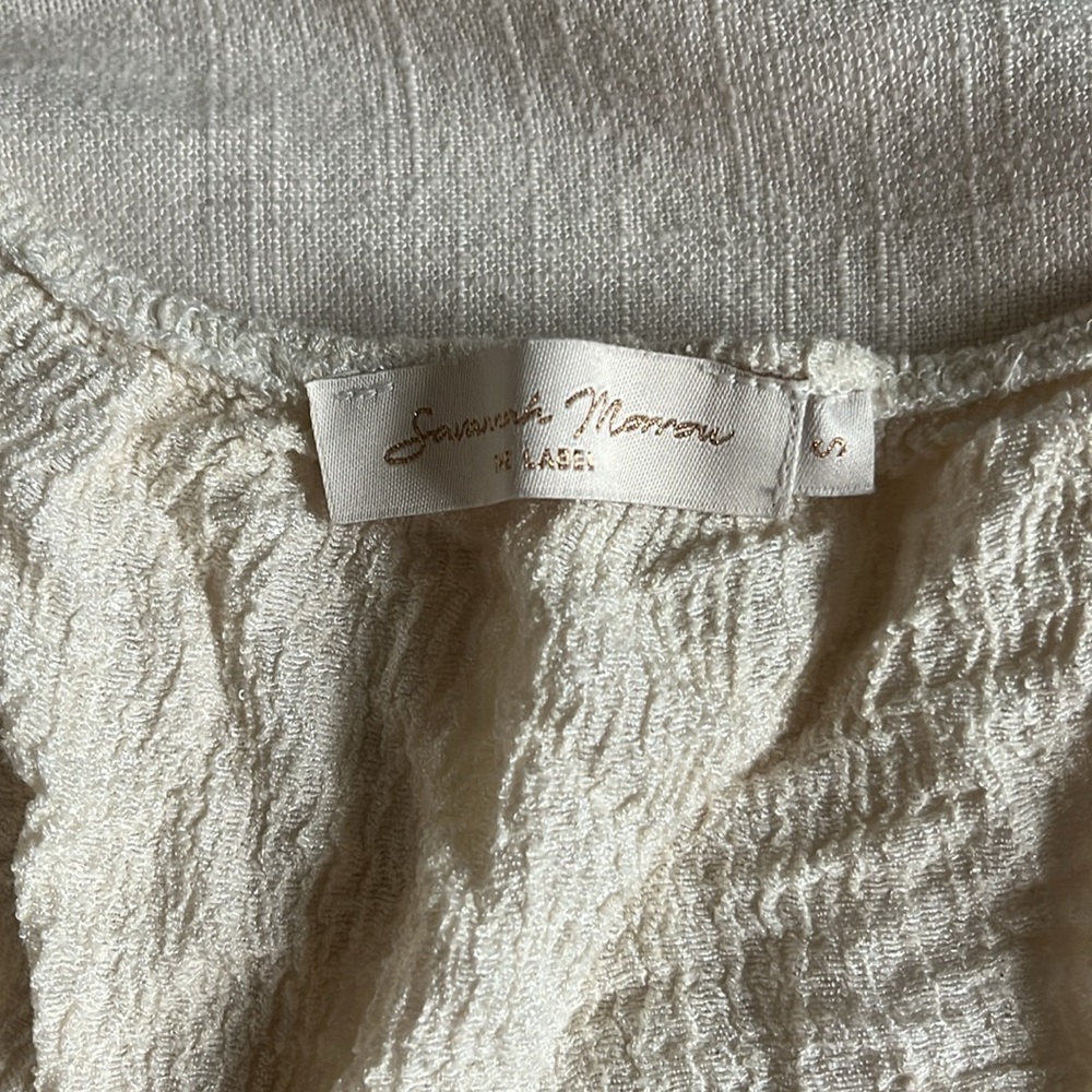 Savannah Morrow the Label Crop Top - Picture 3 of 3